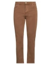 Department Five Department 5 Man Pants Camel Size 32 Cotton, Elastane In Beige