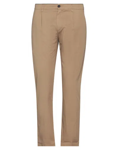 Department Five Department 5 Man Pants Camel Size 35 Cotton, Lycra, Metallic Fiber In Beige