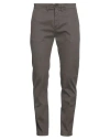 Department Five Department 5 Man Pants Dark Green Size 33 Cotton, Elastane In Gray