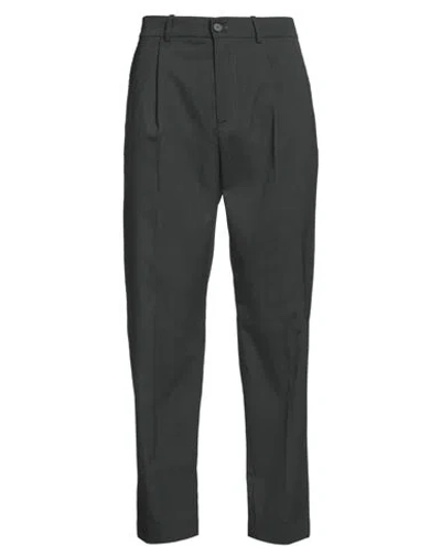 Department Five Department 5 Man Pants Dark Green Size 33 Linen, Cotton, Elastane