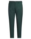 Department Five Department 5 Man Pants Dark Green Size 35 Polyester, Wool In Green