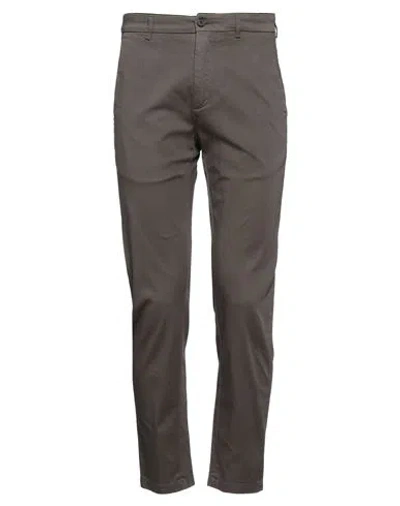 Department Five Department 5 Man Pants Taupe Size 30 Cotton, Elastane In Grey
