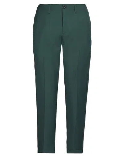 DEPARTMENT 5 DEPARTMENT 5 MAN PANTS GREEN SIZE 33 POLYESTER, COTTON
