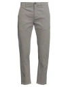 Department Five Department 5 Man Pants Grey Size 34 Cotton, Elastane In Gray