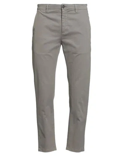 Department Five Department 5 Man Pants Grey Size 34 Cotton, Elastane In Gray