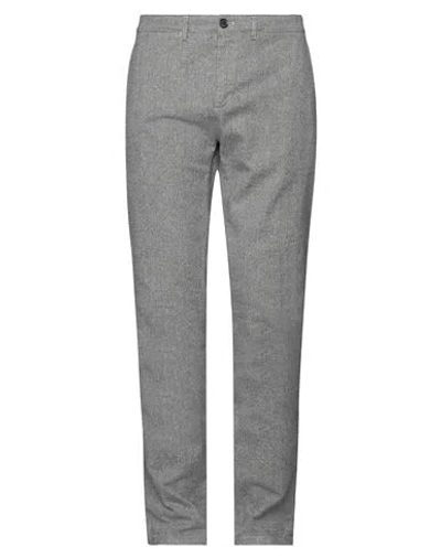 Department 5 Man Pants Grey Size 36 Cotton, Elastane In Gray