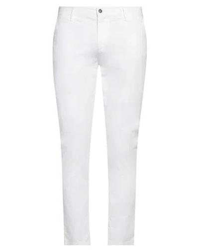 Department Five Department 5 Man Pants Ivory Size 36 Cotton, Elastane In White