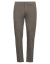 Department 5 Man Pants Khaki Size 33 Cotton, Elastane In Brown