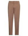 Department Five Department 5 Man Pants Khaki Size 34 Cotton, Elastane In Beige