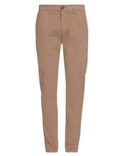 Department Five Department 5 Man Pants Khaki Size 33 Cotton, Elastane In Beige