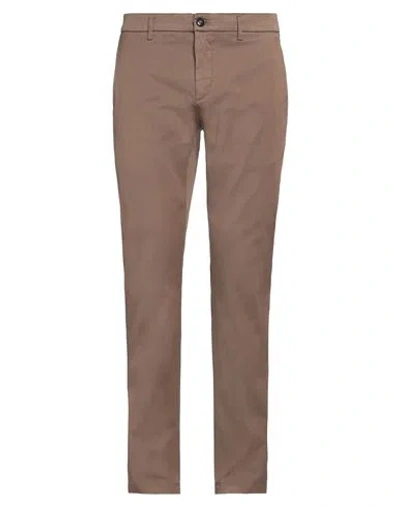 Department Five Department 5 Man Pants Khaki Size 33 Cotton, Elastane In Beige