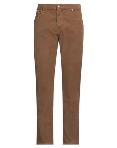 Department Five Department 5 Man Pants Khaki Size 35 Cotton, Elastane In Beige