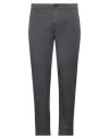 Department 5 Man Pants Lead Size 34 Cotton, Rubber In Grey