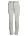 Department Five Department 5 Man Pants Light Grey Size 30 Cotton, Elastane In Animal Print