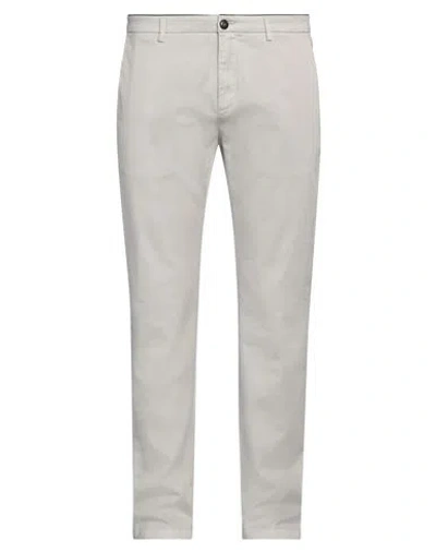 Department Five Department 5 Man Pants Light Grey Size 32 Cotton, Rubber