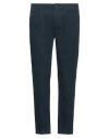 Department 5 Man Pants Midnight Blue Size 34 Cotton, Rubber