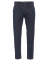 Department Five Department 5 Man Pants Midnight Blue Size 35 Cotton In Blue