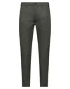 Department Five Department 5 Man Pants Military Green Size 30 Cotton, Elastane In Green