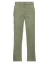 Department Five Department 5 Man Pants Military Green Size 32 Cotton, Elastane In Green