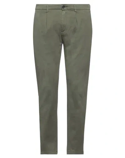 Department Five Department 5 Man Pants Military Green Size 33 Cotton, Modacrylic, Elastane In Green