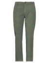 Department Five Department 5 Man Pants Military Green Size 34 Cotton, Elastane In Green