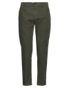 Department Five Department 5 Man Pants Military Green Size 31 Cotton, Rubber
