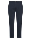 Department Five Department 5 Man Pants Navy Size 30 Cotton, Elastane In Navy Blue