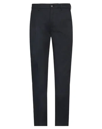Department 5 Man Pants Navy Size 33 Cotton, Elastane
