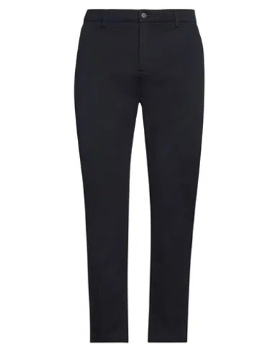 Department 5 Man Pants Navy Size 34 Cotton, Elastane
