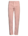 Department Five Department 5 Man Pants Pink Size 33 Cotton, Elastane
