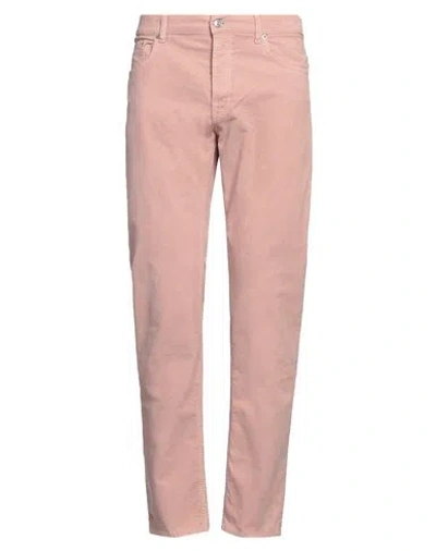 Department Five Department 5 Man Pants Pink Size 33 Cotton, Elastane