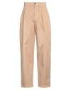 Department Five Department 5 Man Pants Sand Size 27 Cotton, Elastane In Beige