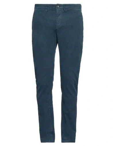 Department Five Department 5 Man Pants Slate Blue Size 38 Cotton, Elastane In Blue