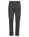 Department Five Department 5 Man Pants Charcoal Size 33 Cotton, Elastane In Grey