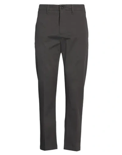Department Five Department 5 Man Pants Charcoal Size 33 Cotton, Elastane In Grey