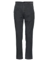 Department Five Department 5 Man Pants Charcoal Size 35 Cotton, Elastane In Grey