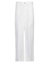 Department Five Department 5 Man Pants White Size 30 Cotton, Elastane In White