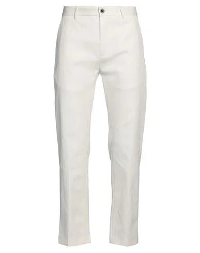 Department Five Department 5 Man Pants White Size 34 Cotton, Elastane
