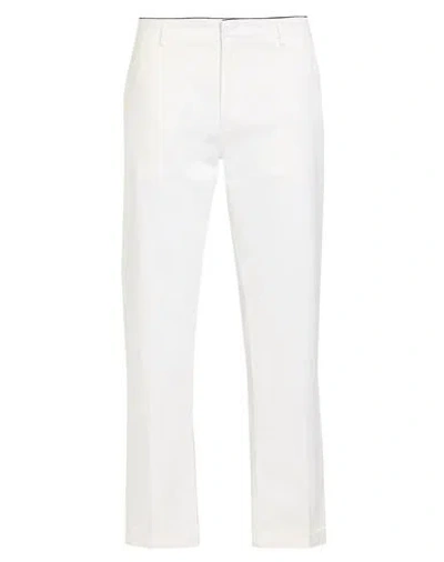 Department Five Department 5 Man Pants White Size 36 Cotton, Elastane In White
