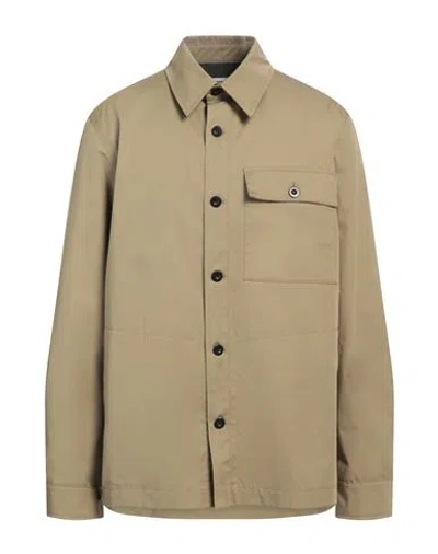 Department Five Department 5 Man Shirt Khaki Size 42 Cotton In Beige