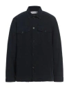 Department Five Department 5 Man Shirt Midnight Blue Size Xl Cotton, Elastane