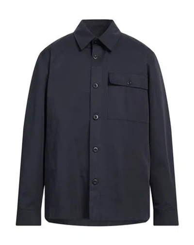 Department Five Department 5 Man Shirt Navy Size 42 Cotton
