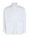 Department Five Department 5 Man Shirt White Size 15 Cotton In White