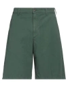 Department Five Department 5 Man Shorts & Bermuda Shorts Green Size 33 Cotton In Green
