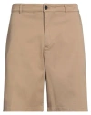 Department Five Department 5 Man Shorts & Bermuda Shorts Khaki Size 34 Cotton, Elastane In Beige
