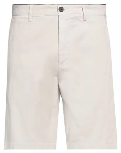 Department 5 Man Shorts & Bermuda Shorts Light Grey Size 31 Cotton, Elastane In Neutral