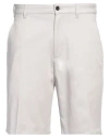 Department Five Department 5 Man Shorts & Bermuda Shorts Light Grey Size 31 Cotton, Elastane In Grey