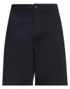 Department Five Department 5 Man Shorts & Bermuda Shorts Midnight Blue Size 35 Cotton, Elastane In Blue