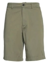 Department Five Department 5 Man Shorts & Bermuda Shorts Military Green Size 34 Cotton, Elastane