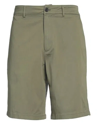 Department Five Department 5 Man Shorts & Bermuda Shorts Military Green Size 34 Cotton, Elastane In Green